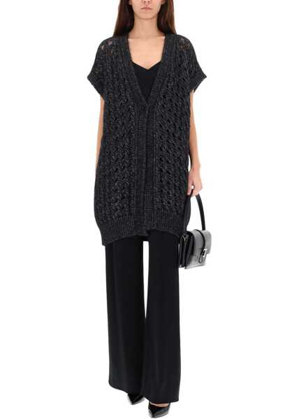 Veste casual Herno Vest With Perforated Workmanship BLACK Femei (BM 19278020) 2