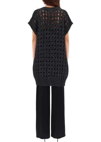 Veste casual Herno Vest With Perforated Workmanship BLACK Femei (BM 19278020) 3