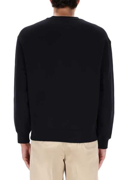 Bluze de trening MAISON KITSUN Comfort Dressed Fox Sweatshirt BLACK Barbati (BM 19278023) 3