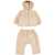 TEDDY & MINOU Sweatshirt With Pants Set BEIGE