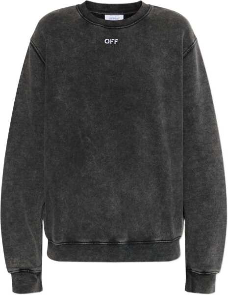 Bluze de trening Off-White Check Flan Arrow Logo Sweatshirt GREY Femei (BM 19278032) 1