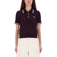 Tricouri Polo Cotton Knit Polo Shirt Femei