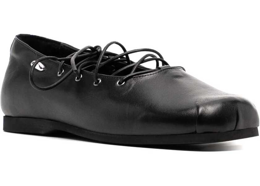 Balerini OUR LEGACY Ballerina Slip In With Laces BLACK Femei (BM 19278053) 2