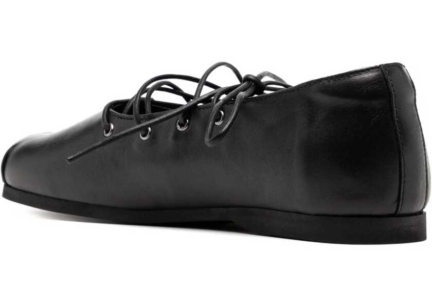 Balerini OUR LEGACY Ballerina Slip In With Laces BLACK Femei (BM 19278053) 3