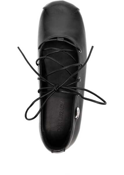 Balerini OUR LEGACY Ballerina Slip In With Laces BLACK Femei (BM 19278053) 4