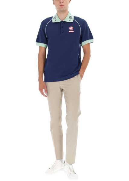 Tricouri Polo Casablanca Polo With Logo BLUE Barbati (BM 19278056) 2