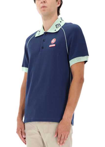 Tricouri Polo Casablanca Polo With Logo BLUE Barbati (BM 19278056) 4