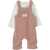 TEDDY & MINOU T-Shirt With Dungarees Set PINK