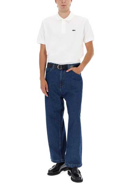 Tricouri Polo Lacoste Polo With Logo WHITE Barbati (BM 19278116) 2