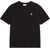 MAISON KITSUN&Eacute; "Standing Fox Comfort" T-Shirt BLACK