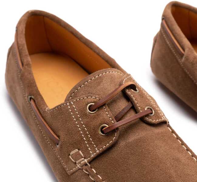 Mocasini TODS Leather Loafer BROWN Barbati (BM 19278158) 2