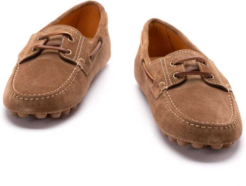 Mocasini TODS Leather Loafer BROWN Barbati (BM 19278158) 3