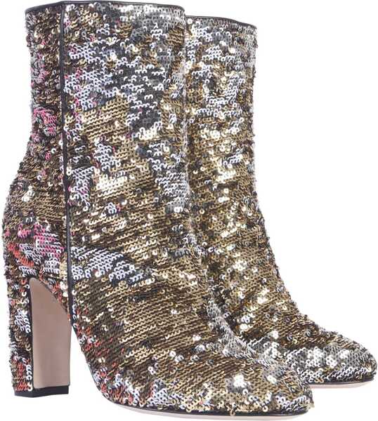 Cizme scurte Paris Texas Stivale Con Paillettes GOLD Femei (BM 19278170) 4