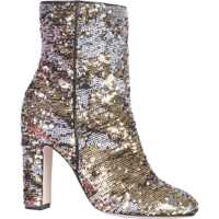 Cizme scurte Stivale Con Paillettes Femei