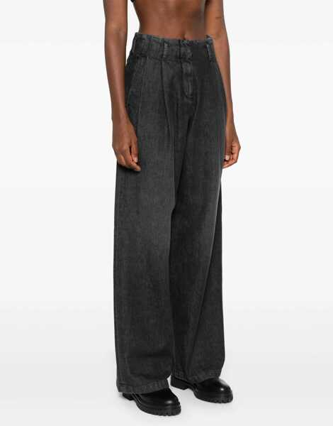 Pantaloni casual Golden Goose Jeans With Pence BLACK Femei (BM 19278176) 3