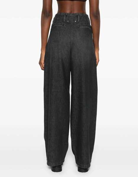 Pantaloni casual Golden Goose Jeans With Pence BLACK Femei (BM 19278176) 4