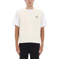 Veste casual Ribbed Vest With Fox Patch Barbati