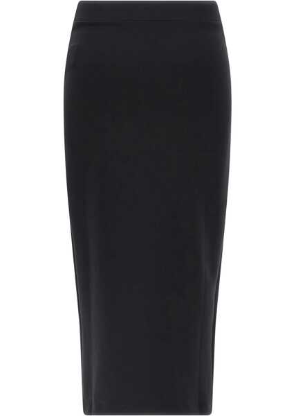 Fuste casual Off-White Midi Skirt With Logo BLACK Femei (BM 19278206) 2