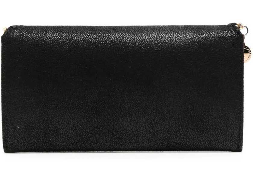 Portofele Stella McCartney Continental Falabella Wallet BLACK Femei (BM 19278215) 4