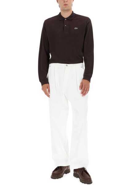 Tricouri Polo Lacoste Polo With Logo BROWN Barbati (BM 19278221) 2