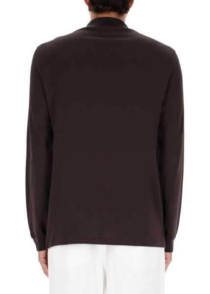 Tricouri Polo Lacoste Polo With Logo BROWN Barbati (BM 19278221) 4