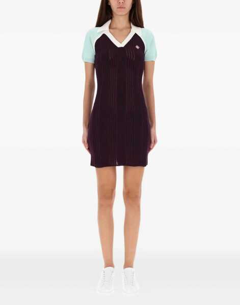 Rochii casual Casablanca Tennis Dress PURPLE Femei (BM 19278242) 2