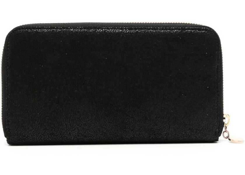 Portofele Stella McCartney Zip Around Falabella Wallet BLACK Femei (BM 19278347) 4