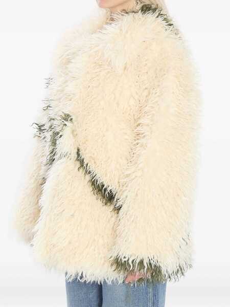 Paltoane JAKKE Cocoon Coat Jacket CREAM Femei (BM 19278653) 3