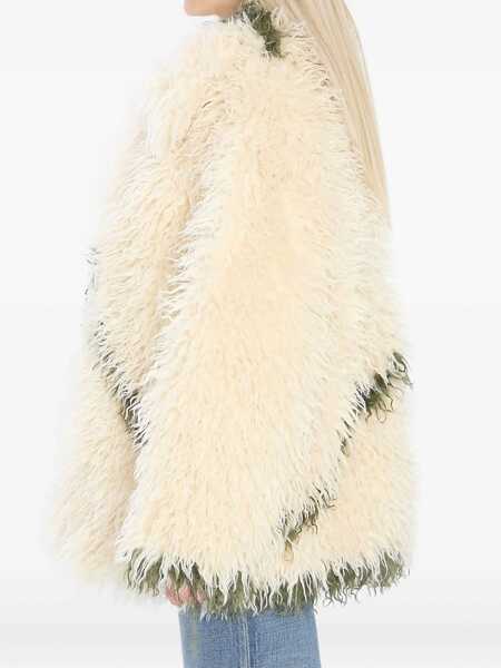 Paltoane JAKKE Cocoon Coat Jacket CREAM Femei (BM 19278653) 4