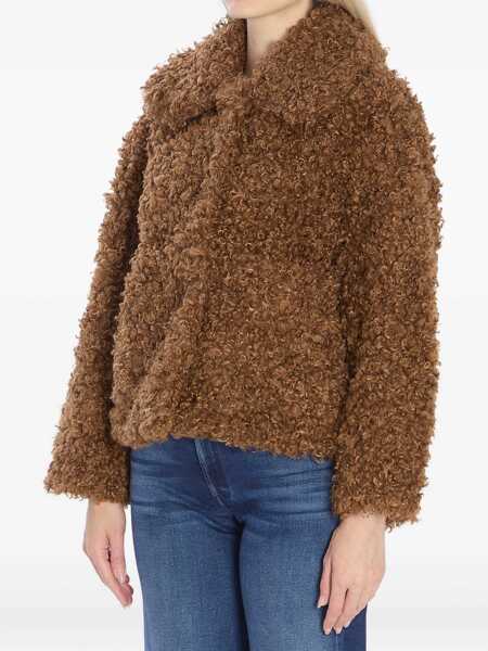 Bomber jacket JAKKE Traci Jacket BROWN Femei (BM 19278656) 2