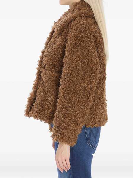 Bomber jacket JAKKE Traci Jacket BROWN Femei (BM 19278656) 3