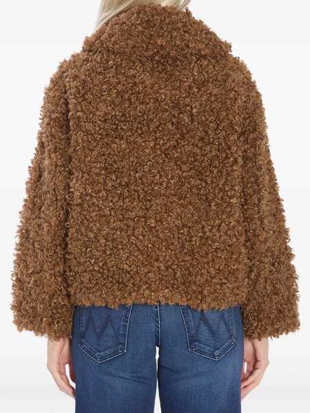 Bomber jacket JAKKE Traci Jacket BROWN Femei (BM 19278656) 4