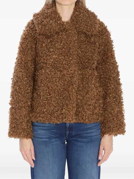 Bomber jacket JAKKE Traci Jacket BROWN Femei (BM 19278656) 1