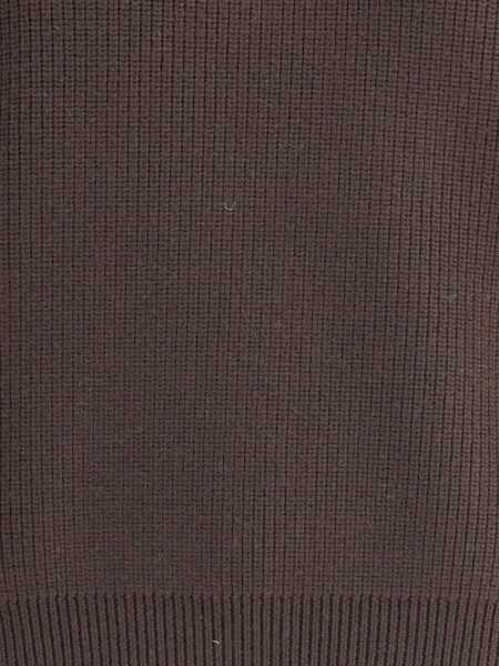 Pulovere casual Saint Laurent Chunky Wool Knit Pullover TAUPE Femei (BM 19278662) 4