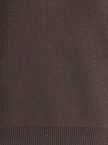 Pulovere casual Saint Laurent Chunky Wool Knit Pullover TAUPE Femei (BM 19278662) 5