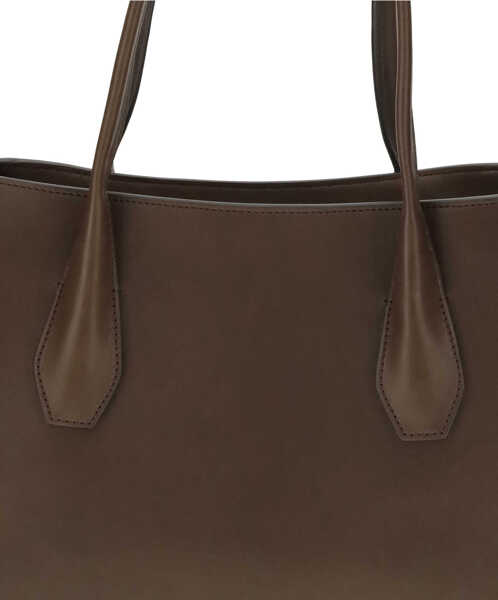 Genti de umar THE ROW Alger Shoulder Bag DEEP BROWN/DEEP BROWN ANS Femei (BM 19278671) 4