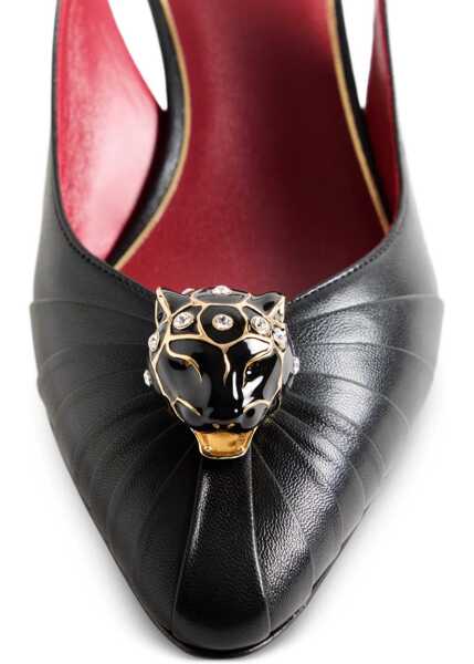 Pantofi cu toc Valentino Garavani Panthea Slingback Pumps BLACK Femei (BM 19278683) 4