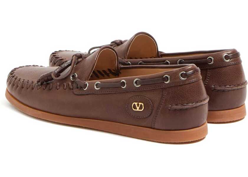 Mocasini Valentino Garavani Palm Avenue Loafers BROWN Barbati (BM 19278692) 3