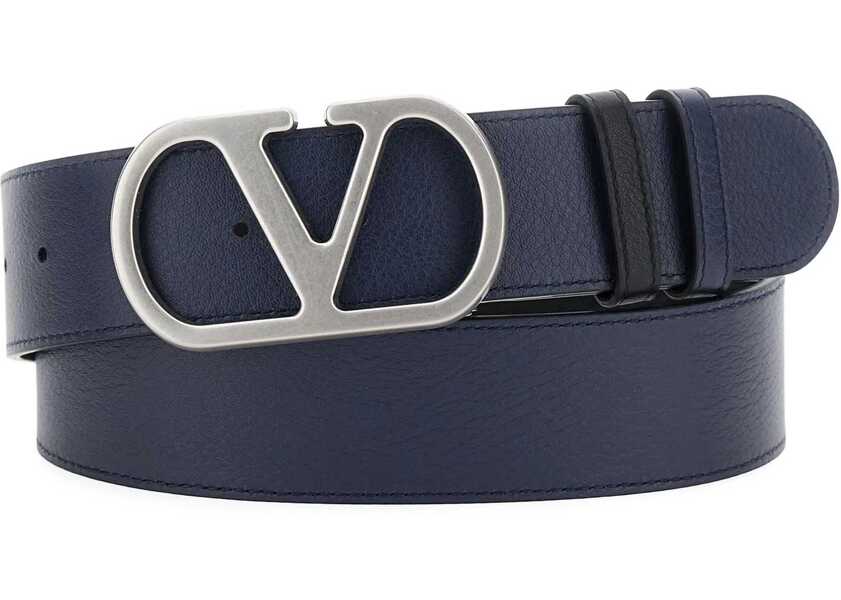 Curele Valentino Garavani Vlogo Signature Belt BLACK Barbati (BM 19278698) 4