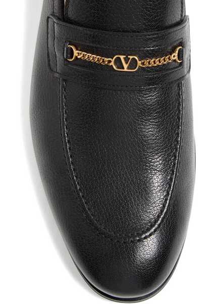 Mocasini Valentino Garavani Vlogo Signature Loafers BLACK Barbati (BM 19278707) 5