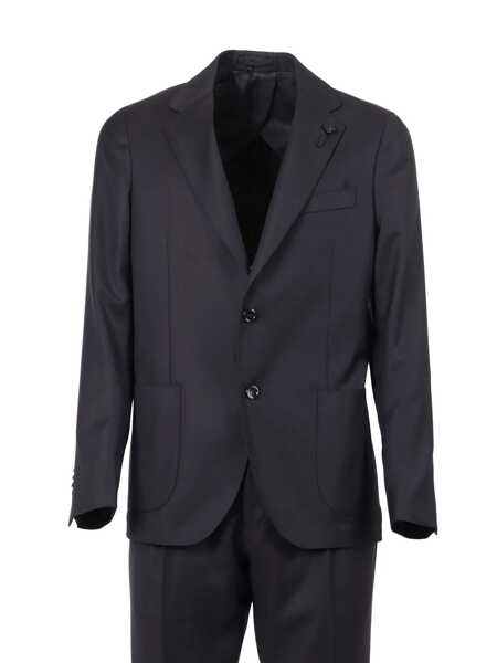 Paltoane Lardini ICONIC DROP 7 REG SUIT Blue Barbati (BM 19282788) 4