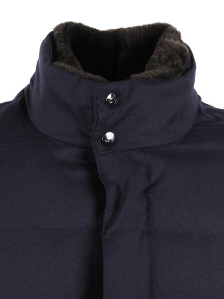 Geci de iarna MONTECORE DOWN JACKET Blue Barbati (BM 19282797) 3