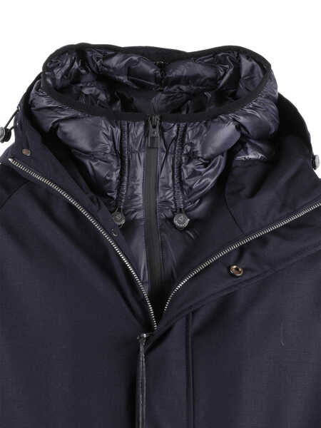 Geci de iarna MONTECORE DOWN JACKET Blue Barbati (BM 19282815) 3