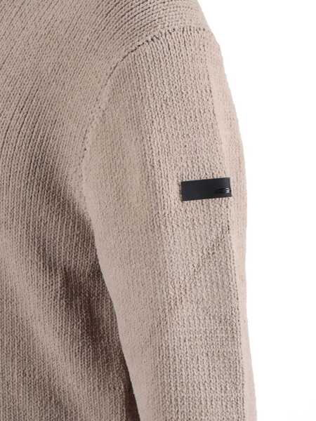 Pulovere casual Rrd cinematt round knit Brown Barbati (BM 19282902) 3