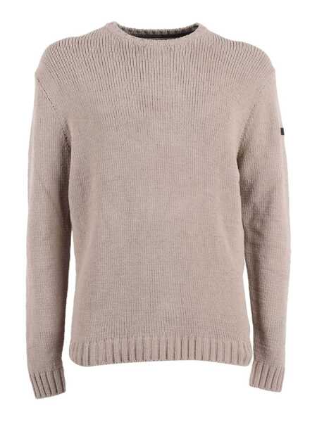 Pulovere casual Rrd cinematt round knit Brown Barbati (BM 19282902) 1