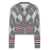 Thom Browne Thom Browne Cardigan Argyle GRAY