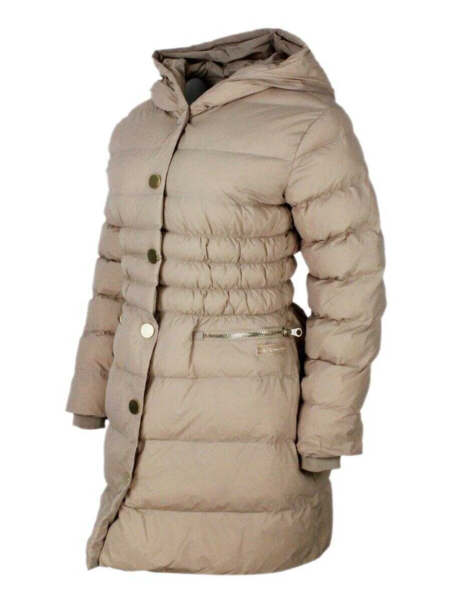 Paltoane Armani Exchange Armani Exchange Coats BEIGE SAND Femei (BM 19283046) 2