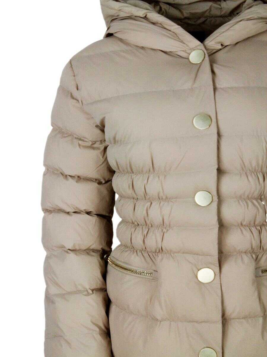 Paltoane Armani Exchange Armani Exchange Coats BEIGE SAND Femei (BM 19283046) 4