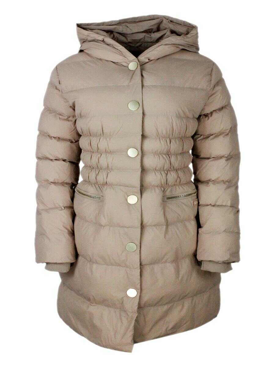 Paltoane Armani Exchange Armani Exchange Coats BEIGE SAND Femei (BM 19283046) 1