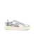 AUTRY Autry Dallas Low Sparkling Sneakers In Silver And White Sequins GREY